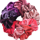 Velvet Hair Scrunchies Set (1/6/10 pcs)