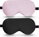 Soft Silk Sleep Mask (100% Blackout, Zero Pressure)