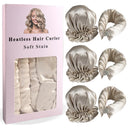 3PC Satin Heatless Curl Set – No Heat Curls