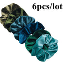 Velvet Hair Scrunchies Set (1/6/10 pcs)