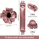 3PC Satin Heatless Curl Set – No Heat Curls