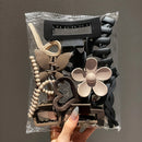 Frosted Hair Clip Set (11 pcs)
