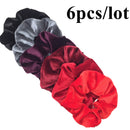 Velvet Hair Scrunchies Set (1/6/10 pcs)