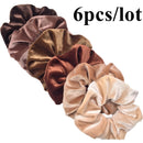 Velvet Hair Scrunchies Set (1/6/10 pcs)